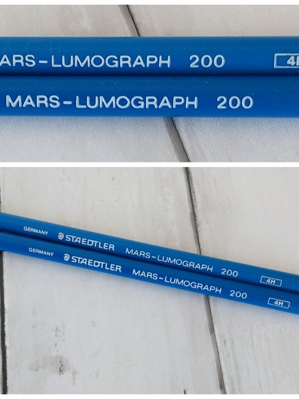 Staedtler 4H Tubed Refills, 4 Leads, Mars Lumograph 200 For Mechanical Pencil